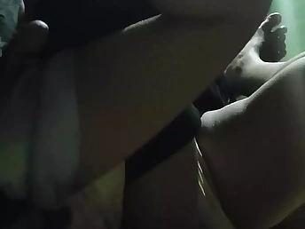 Step-stepsister-in-law-in-law gets drilled by her brother-in-law-in-law-in-law's pal