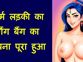 Desi Aunty Hook-up with Choot Gand in Hindi audio - A Hardcore Indian Story