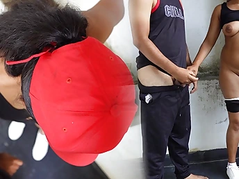 Supah-plumbing-super-fucking-hot Sri Lankan Babysitter SaniAndLove Pounds and Tries to Learn from Super-steamy Lessons