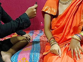 Desi Bhabhi Neha Sharma and Varun Sharma get cruelly boned by an unknown fellow in warm homemade Indian sex tape