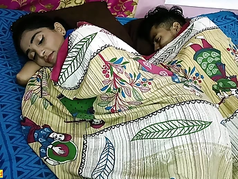 Desi wife caught cheating with another guy & gets roughed up in super-steamy threesome action