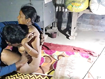 Observe how this Indian village wife gets super-naughty in front of her spouse