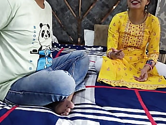 Desiararabhabhi - Step step-sister-in-law ke sath Stone paper Game, winner takes Advantage clear hindi Voice tear up-a-thon Video