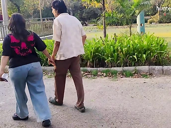 Baps Damsel Luvs gets her happen on with a hung Indian guy with an increment of a hot desi woman