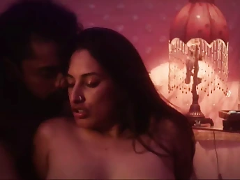 Kali Sudhra gets her eager Indian pussy eaten & fucked hard in doggy-style