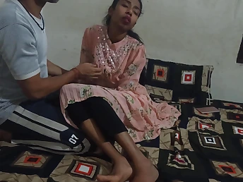 Horny Indian spouse enjoys blacked copulation with his Indian wife