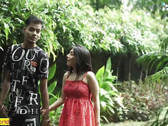 Desi barely legal-yr-older Indian duo examines Jungle for the first-ever time! Hindi Hookup bang-out with suspended fellows