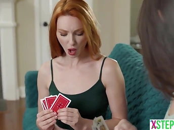 Insisting on disrobing down and pummeling in three-way with stepsisters Liz Jordan, Lacy Lennon & Jay Romero