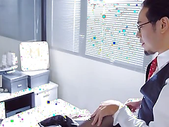 Lin Quiantong is a slender intern who seems to like to get pulverized, white still at work