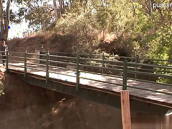 Faye Reagan's cock-squeezing pursuing takes a deep gender in first-ever-time hard-core caboose nailing