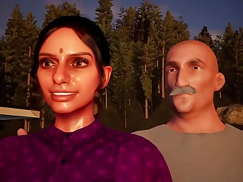 Desi Dam Aisha gets her wooly cooter banged by elder familiarity Denisporco