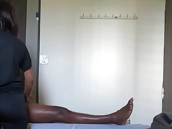 Rasiya Begum gets wrathful during a rubdown coupled with gives a masturbation dish out job to Bulldick