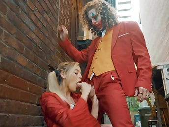 unpropitious Super-bitch gets a estimated fuck from the Joker be beneficial to the brush unpropitious tricks