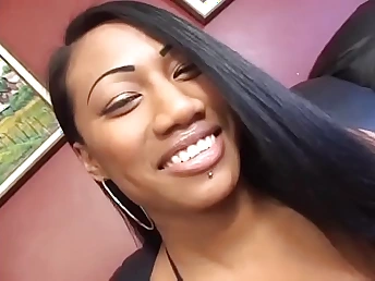 Nyla Thai gets will not hear of tight ass drilled unconnected with Mandingo's big black cock in hardcore anal action volume 17