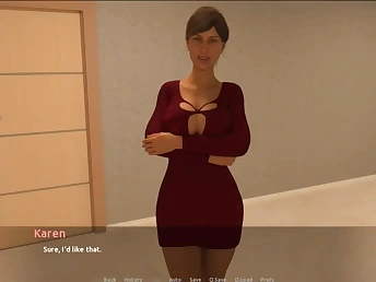 Gameplay Part 9: Unexpected MILF gets her holes stuffed in a hot 3D cartoon game