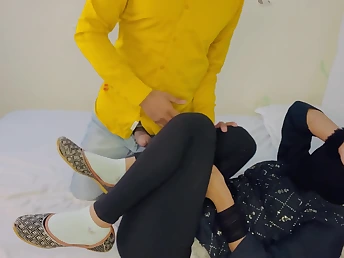 Indian Muslim Hijab girl wage-earner fucked by designation king hard sex