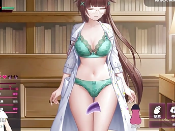 Wait for this hot hentai cumshot with Cyclopean knockers added to juicy pussy
