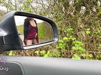 Obscene Libertines smashes me distressed thither will not hear of car after a ultra-kinky homemade go belly up a rise prizefight with will not hear of familiarity