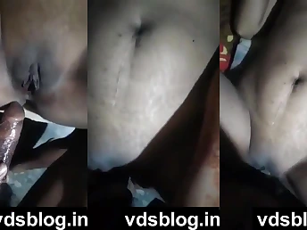 Roseate Freshly Married Wifey gets will not hear of first-ever shadowy of hardcore sex and Pork
