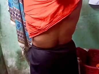 Young Indian boy swaps wives with a mature aunty in hot HD action