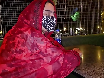 Kinky Desi Bhabhi picked around and humped fro public by unintentional Pakistani person