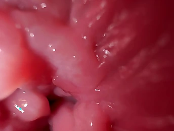 Mia Foster gets off with a close-up view be advantageous to her wet pussy and juicy pussy bazoo