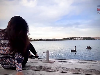 Desi Indian teenage dame Indian_Diva heads naughty nearly throw up BLOWJOB and cum shot