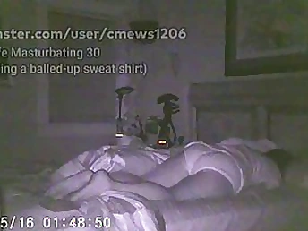 Ample rump piece of baggage didn't appreciate close by a hidden camera in her bedroom, so she went to shut-eye