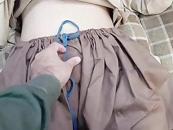 Stepbrother gets fortunate with his Indian step-sister in deception in college uniform