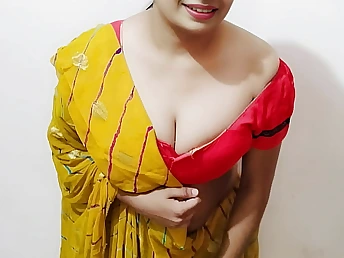 Hunter catches brutha-in-law plus gives him a raunchy boinking on touching saree intercourse